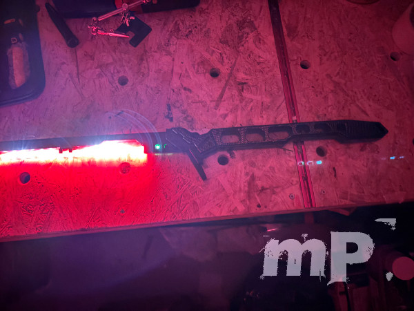 Die Klinge leuchtet!	